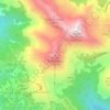 Monte Terminilletto topographic map, elevation, terrain