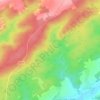 Devant le Chêne Hébron topographic map, elevation, terrain