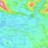 Burlada topographic map, elevation, terrain