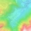 Krimml topographic map, elevation, terrain