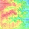 Kerdavid Izela topographic map, elevation, terrain