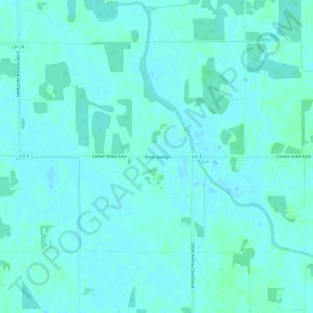 River Valley topographic map, elevation, terrain