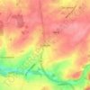 Somzée topographic map, elevation, terrain