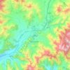 Mingora topographic map, elevation, terrain