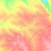 منشية السواري topographic map, elevation, terrain
