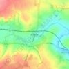 Ancaster topographic map, elevation, terrain