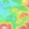 Ornac topographic map, elevation, terrain