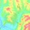 Gaillard du Bosc topographic map, elevation, terrain