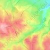 la Biaule topographic map, elevation, terrain