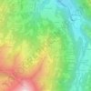 Le Déchapieu topographic map, elevation, terrain