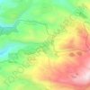 Qattarah topographic map, elevation, terrain