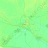Nasiriyah topographic map, elevation, terrain