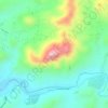 Cerro Santa Ana topographic map, elevation, terrain
