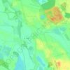 Lust topographic map, elevation, terrain