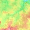 Ventenat topographic map, elevation, terrain