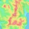 Centre Point topographic map, elevation, terrain