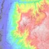 Al Salt topographic map, elevation, terrain