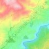Pedras Alvas topographic map, elevation, terrain