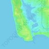 Les Marchais topographic map, elevation, terrain