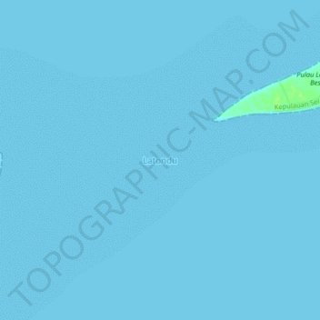 Latondu topographic map, elevation, terrain
