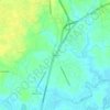 Bishop topographic map, elevation, terrain