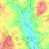 Knockvennie Smithy topographic map, elevation, terrain