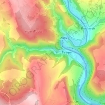 Chapel Hill topographic map, elevation, terrain