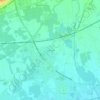 La Garrigue topographic map, elevation, terrain