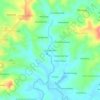 Soarano Sud topographic map, elevation, terrain
