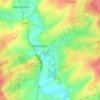 Ablington topographic map, elevation, terrain