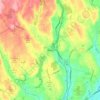 Wilton topographic map, elevation, terrain