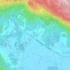 Baan Thurian topographic map, elevation, terrain