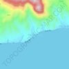 Dela Paz Proper topographic map, elevation, terrain