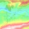 Douar topographic map, elevation, terrain