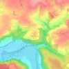 Hühnerberg topographic map, elevation, terrain