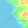 Cabimas topographic map, elevation, terrain