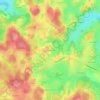 Le Montaurat topographic map, elevation, terrain