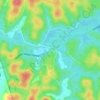 Muthanga topographic map, elevation, terrain