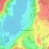 Penetang topographic map, elevation, terrain
