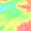 Toro topographic map, elevation, terrain