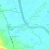 Bocboc West topographic map, elevation, terrain