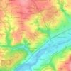 Kergreis topographic map, elevation, terrain