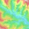 Pont Ravagers topographic map, elevation, terrain