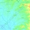 Masagana topographic map, elevation, terrain