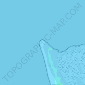 Punta de la Banya topographic map, elevation, terrain