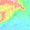 Lafia topographic map, elevation, terrain