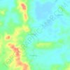 Liu topographic map, elevation, terrain