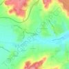 Les Gagnevins topographic map, elevation, terrain