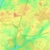 La Vrillonerie topographic map, elevation, terrain