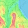 Oliver's Mount topographic map, elevation, terrain